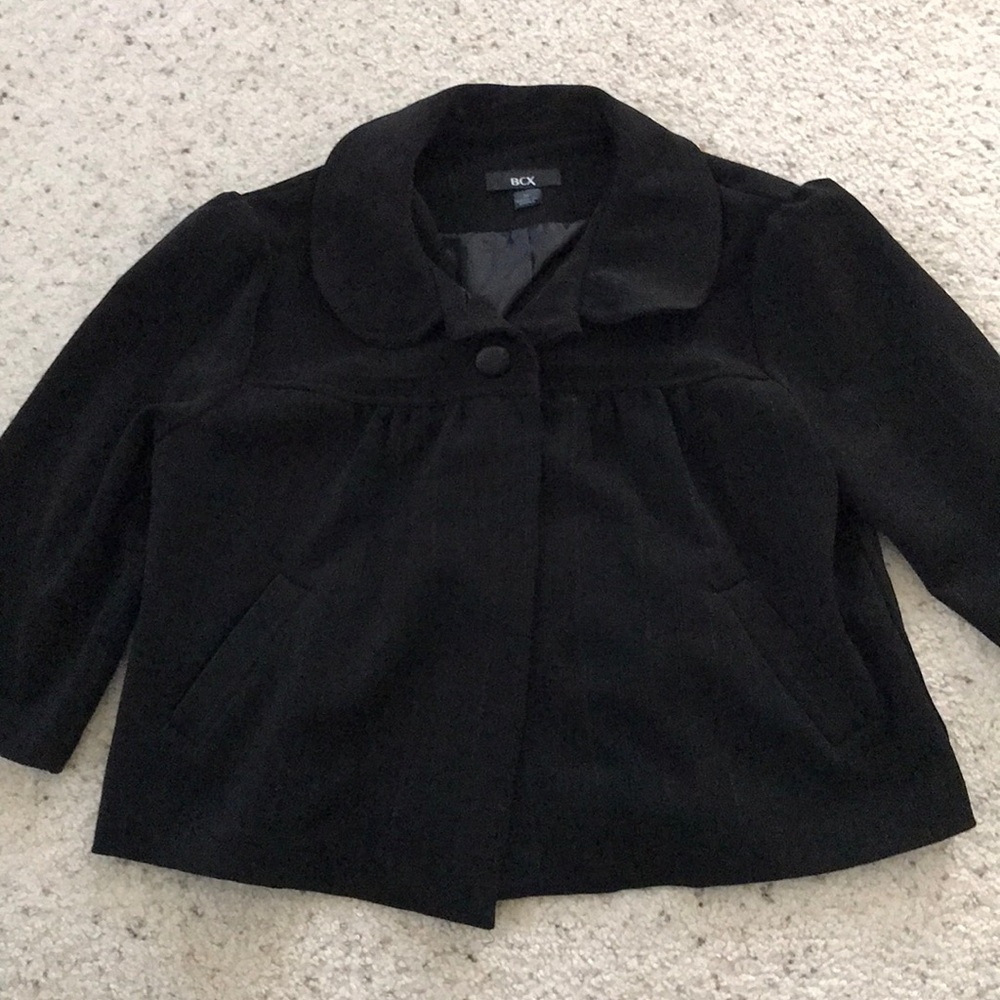 BCX Short Black Blazer with 3/4 sleeves